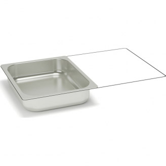 Rieber thermoplates - zonder grepen - 65 mm - 1/2 GN - 84010810