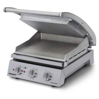 Roband Grill Station voor 6 sandwiches, effen bovenplaat
