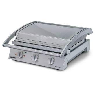 Roband Grill Station voor 8 sandwiches, geribbelde bovenplaat