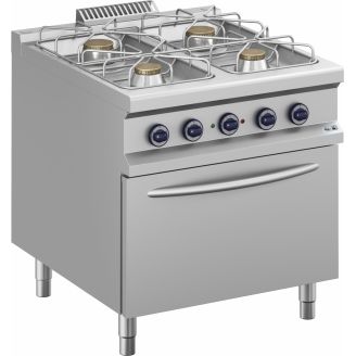 Roeder 4-pits Gasfornuis High Power BK9FB98FEXL