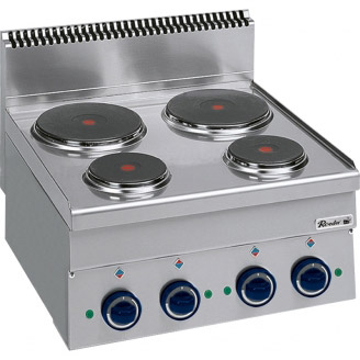 Roeder 4-plaats elektrisch kooktoestel, topunit, BE06603000