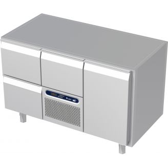 Roeder Acer koelwerkbank - 3 secties - 2 lade | motor + lade | deur