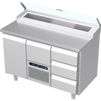 Roeder Acer saladi&euml;re - 3 secties - deur | motor + lade | 3 lade