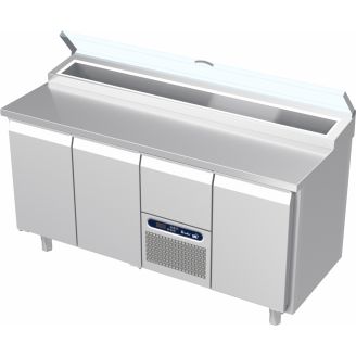 Roeder Acer saladi&euml;re - 4 secties - deur | deur | motor + lade | deur