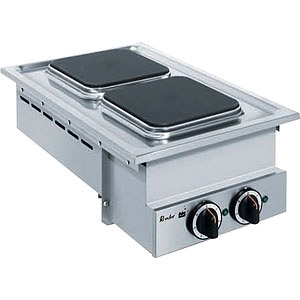 Roeder 2-plaats elektrische kooktafel - inbouw model I2PQ
