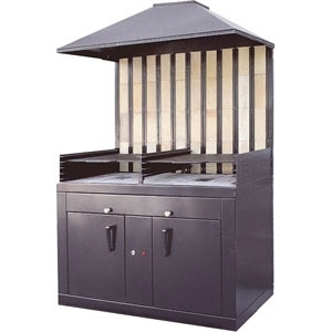 Roeder Houtskool barbecue, B2/P