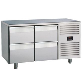 Roeder koelwerkbank, 4 laden, PLUX2C4