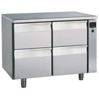 Roeder koelwerkbank, 4 laden, separaat, PLUX2C4-S