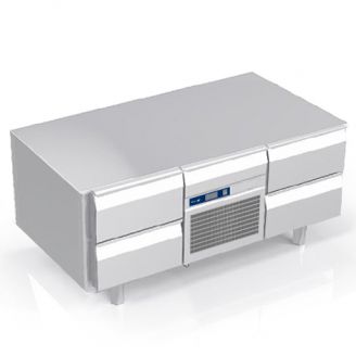 Roeder Acer onderbouw koeling, 4 laden, zonder bovenblad, ROE-LKB-C4