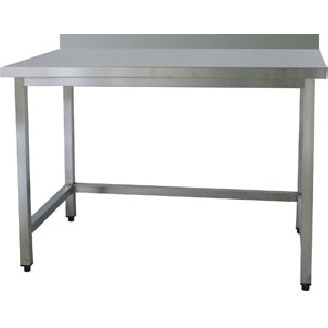 Roeder RVS werktafel, 600 mm diep, BL200061