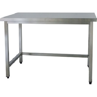 Roeder RVS werktafel, 700 mm diep, BL200070