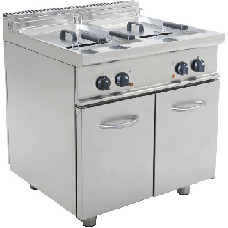 Saro elektrische dubbele friteuse E7/FRE2V13