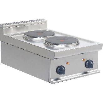 Saro elektrische topunit kookplaat 2 ronde platen - 2.6kW