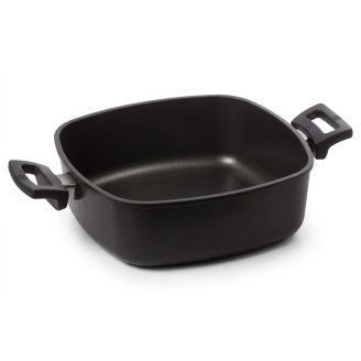 Saro eurolux braadpan 24x24x10 cm met deksel