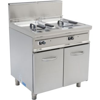 Saro gas dubbele friteuse E7/FLG2V13