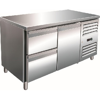 Saro 1-deurs / 2 lades koelwerkbank KYLJA 2110 T