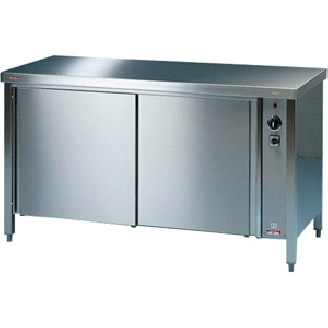 Scholl bordenwarmkast 180/60, met RVS bovenblad