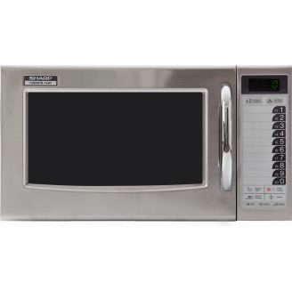 Sharp magnetron, R-15AT 1000 W, semi-professioneel, tiptoets bediening