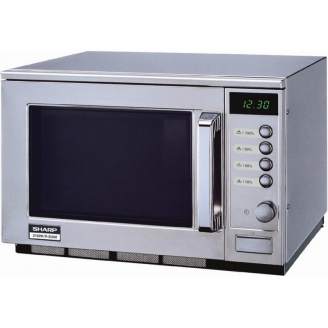 Sharp magnetron, R-25AM 2100 W, professioneel, mechanische bediening