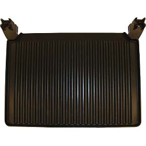Silex plaat onder, geribbeld, 22020025