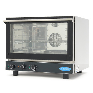 Maxima Combisteamer - 4 Bakken (1/1 GN / 60 x 40 cm) - Analoog - 400V