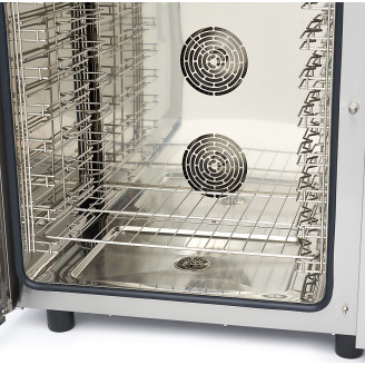 Maxima Combisteamer - 10 Bakken (1/1 GN / 60 x 40 cm) - Analoog - 400V