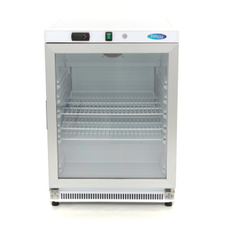 Maxima Koelkast - 200 L - Wit - met Glazen Deur