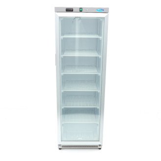 Maxima Vrieskast - 400 L - Rvs - met Glazen Deur