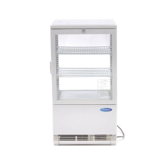 Maxima Mini Koelvitrine - 58 L - 43 cm - Wit
