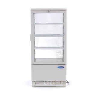Maxima Mini Koelvitrine - 78 L - 43 cm - Wit