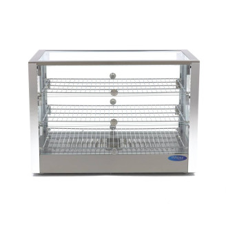 Maxima Warmhoudvitrine - 115 L - 70 cm - 3 Niveaus
