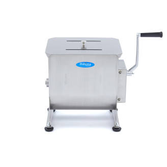 Maxima Vleesmenger - 20 L - 16 Kg Vlees - Enkele As - Handmatig