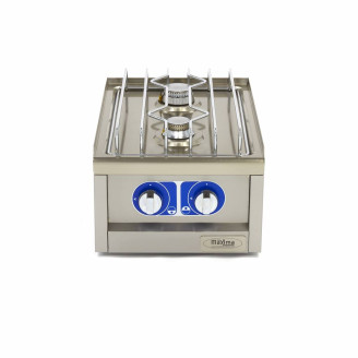 Maxima Kookplaat Horeca - 2 Pitten - Enkel - 60 cm Diep - Gas