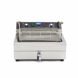 Maxima Frituurpan - 20 L - 1 Mand - met Tapkraan