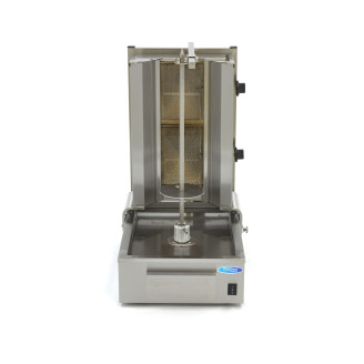 Maxima Shoarma Grill - 2 Branders - 20 Kg Vlees - Gas