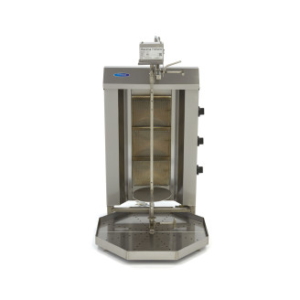 Maxima Shoarma Grill - 3 Branders - 30 Kg Vlees - Gas