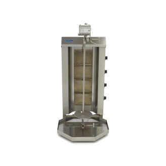 Maxima Shoarma Grill - 4 Branders - 50 Kg Vlees - Gas