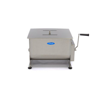 Maxima Vleesmenger - 40 L - 35 Kg Vlees - Dubbele As - Handmatig