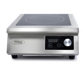 Maxima Inductiekookplaat - &Oslash;26cm - 5000W - 400V