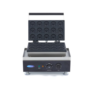 Maxima Donutmaker - 15 Mini Donuts - &Oslash; 5 cm - Ingebouwde Timer