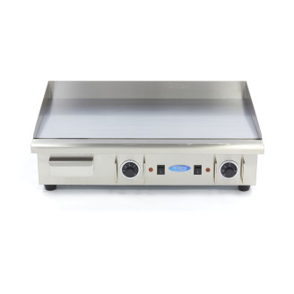 Maxima Grillplaat - Glad Chroom - 73 cm - incl. Opvangbak - 400V