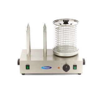 Maxima Worstenwarmer - &Oslash; 20 x 24 cm - Vaatwasbestendig - met 4 Verwarmingsstaven