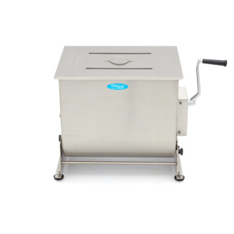 Maxima Vleesmenger 60 L - 55 Kg Vlees - Kantelbare Kom - Handmatig
