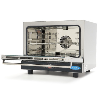 Maxima Combisteamer - 4 Bakken (1/1 GN / 60 x 40 cm) - Digitaal Display - 400V