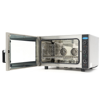 Maxima Combisteamer - 4 Bakken (1/1 GN / 60 x 40 cm) - Analoog - 400V