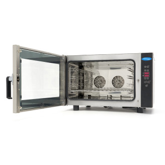 Maxima Combisteamer - 4 Bakken (1/1 GN / 60 x 40 cm) - Digitaal Display - 400V