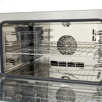 Maxima Combisteamer - 4 Bakken (1/1 GN / 60 x 40 cm) - Analoog - 400V