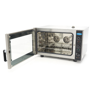 Maxima Combisteamer - 4 Bakken (1/1 GN / 60 x 40 cm) - Analoog - 400V