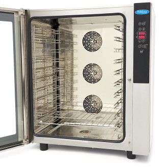 Maxima Combisteamer - 10 Bakken (1/1 GN / 60 x 40 cm) - Digitaal Display - 400V
