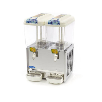 Maxima Drankdispenser - 2x 18 L - Elektrisch - incl. Roersysteem